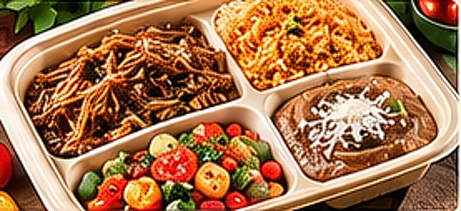 Beef Barbacoa Box — Platter style