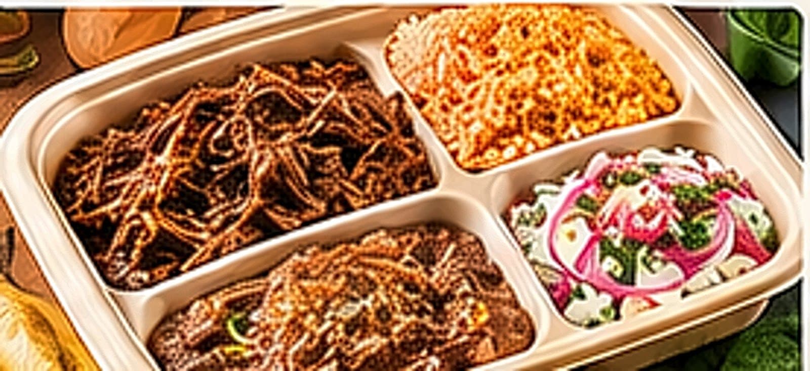 Beef Birria Box — Platter style