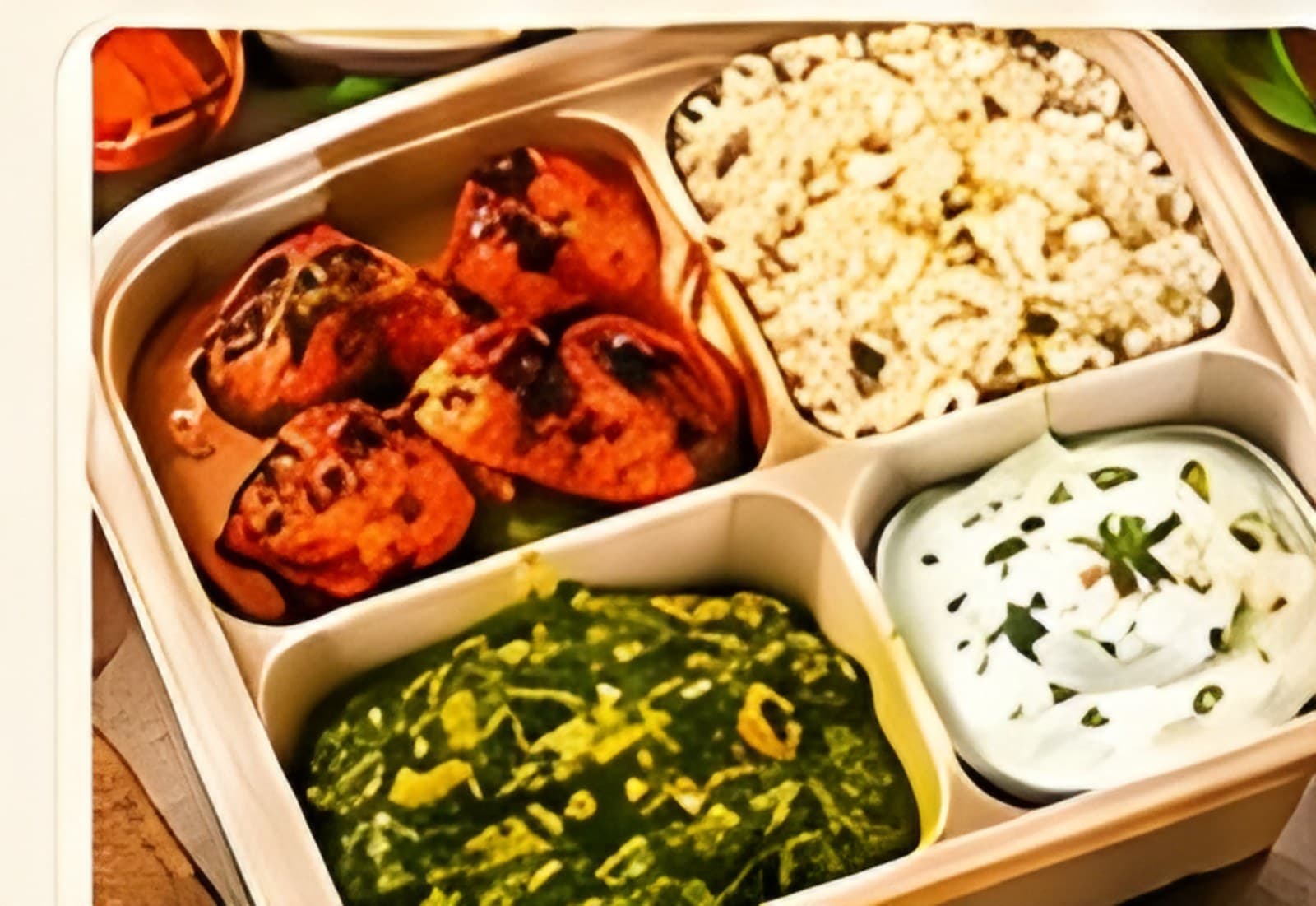Tandoori Fish Box — Platter style